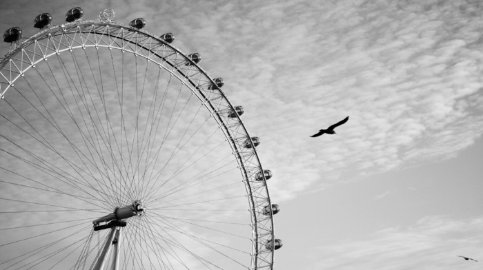 Ferris wheel, cities, London