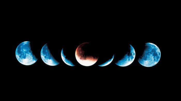 blue, black, space