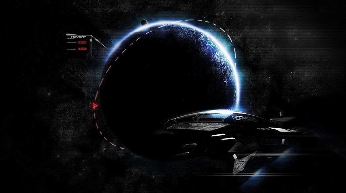 Mass Effect, ship, game, video games