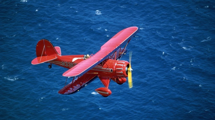 red, sea, aircraft