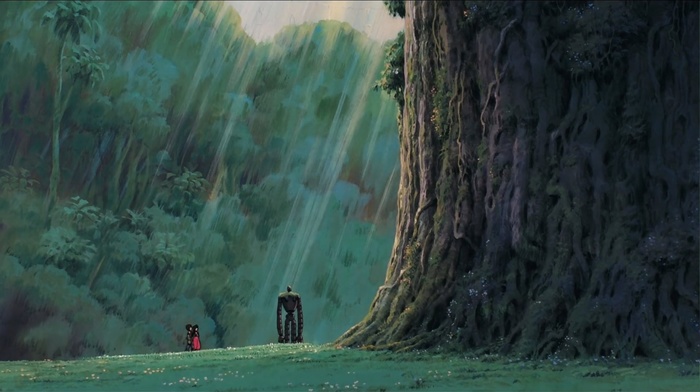 anime, Castle in the Sky, robot, Studio Ghibli