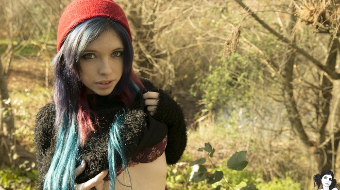 Voly Suicide, Suicide Girls, girl, brunette