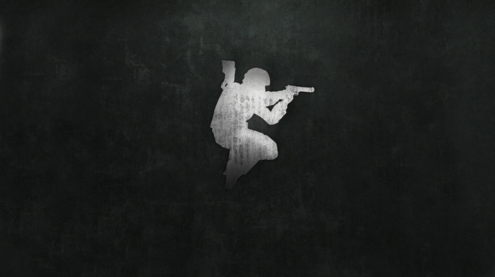 minimalism, gun, soldier