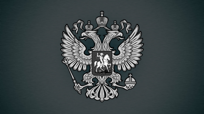 Russia, minimalism, eagle