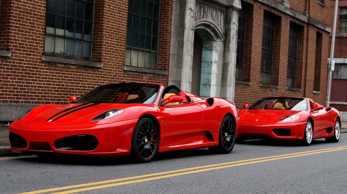 ferrari, cars, red