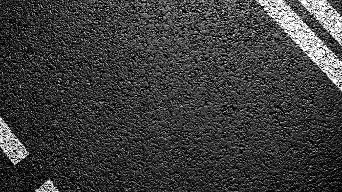 road, texture, black background