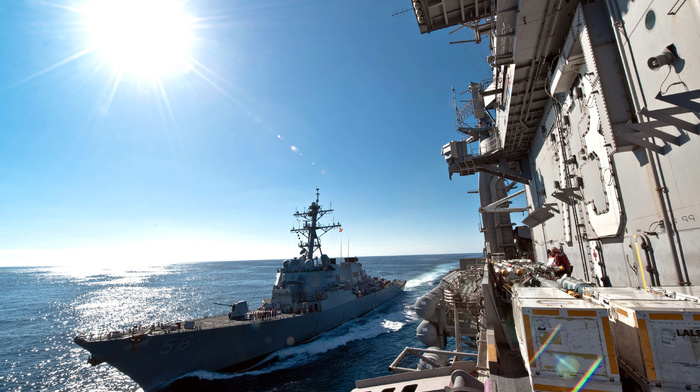 gun, ship