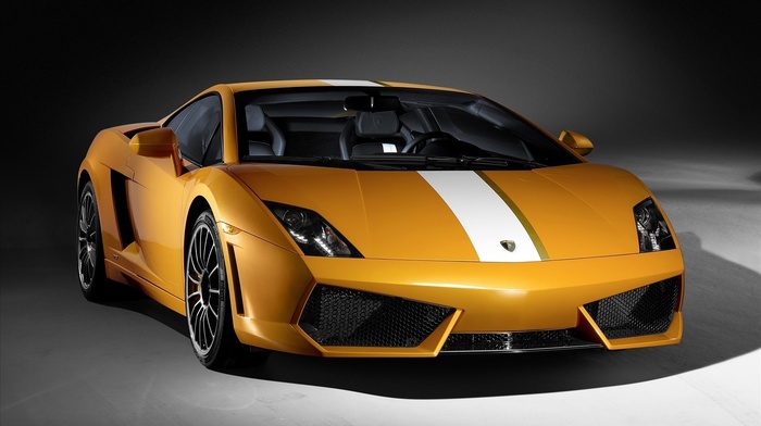 cars, lamborghini, yellow