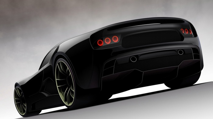 black, cars