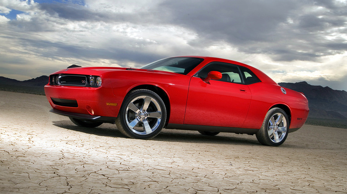 red, automobile, cars, Dodge
