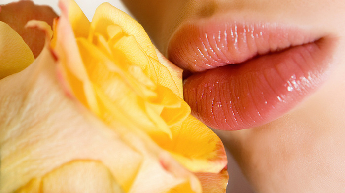 rose, lips, stunner