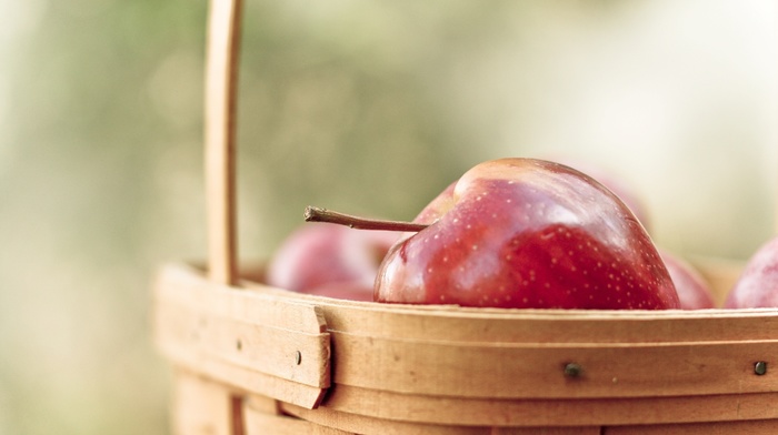 apples, fruits, delicious, wallpaper, basket
