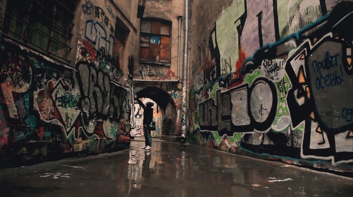 cities, graffiti, city