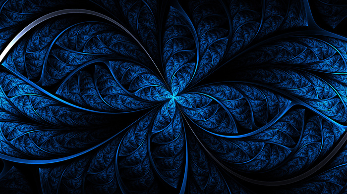 blue, 3D