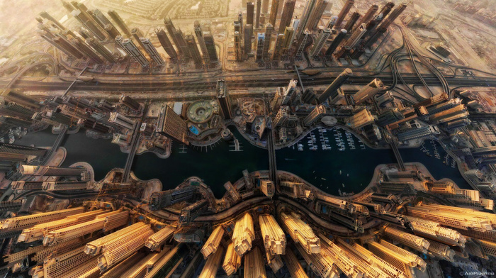 Dubai, cities, sunset