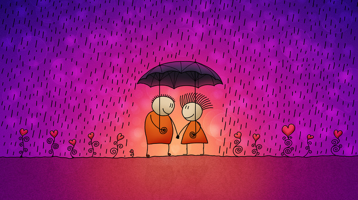 rain, love