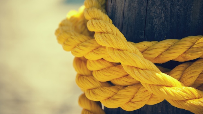 ropes, yellow