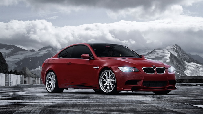 cars, BMW, automobile, bmw, m3, red, tuning
