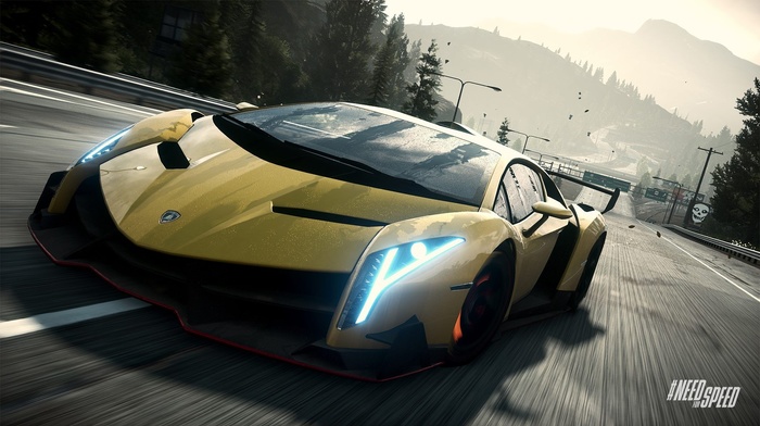Need for Speed Rivals, Lamborghini, Lamborghini Veneno, video games