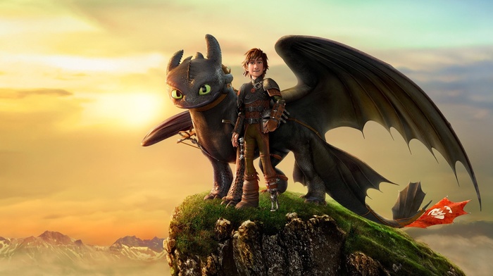 How to Train Your Dragon, dragon, Toothless, How to Train Your Dragon 2