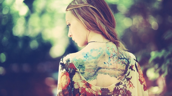 tattoo, girl