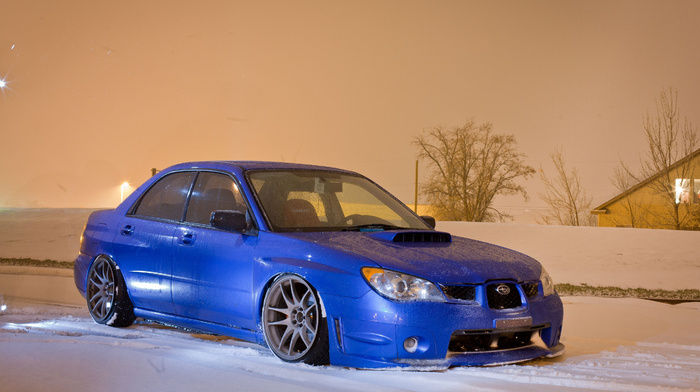 car, winter, snow, cars, Subaru