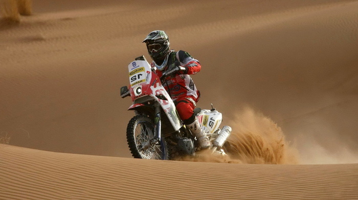 sand, sports, racing, motorcycle