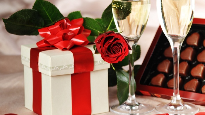 gift, holiday, stemware, rose