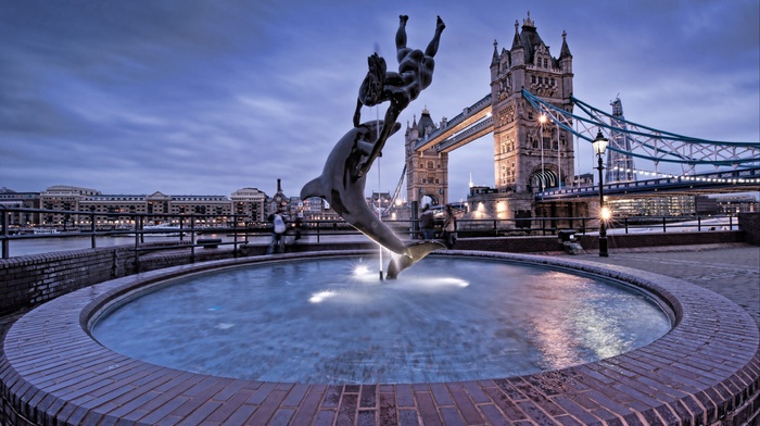 cities, girlie, bridge, London