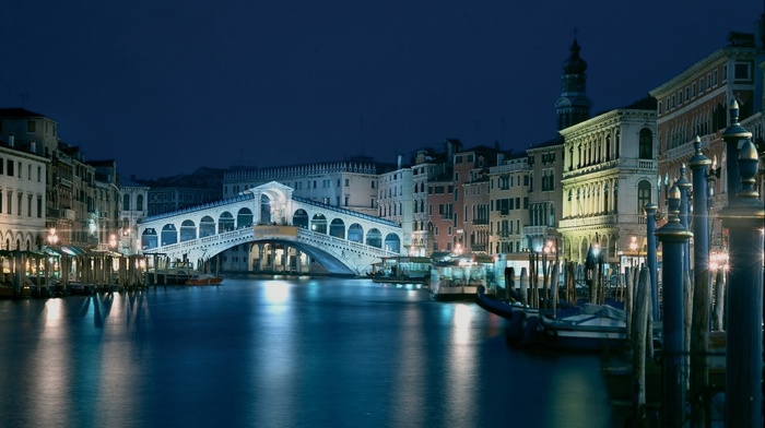 cities, architecture, bridge, Italy