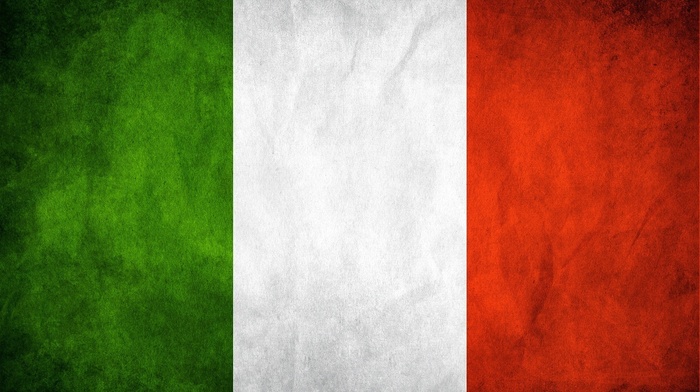 Italy, white, colors, red, green, flag