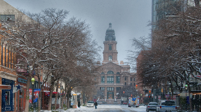 cities, snow