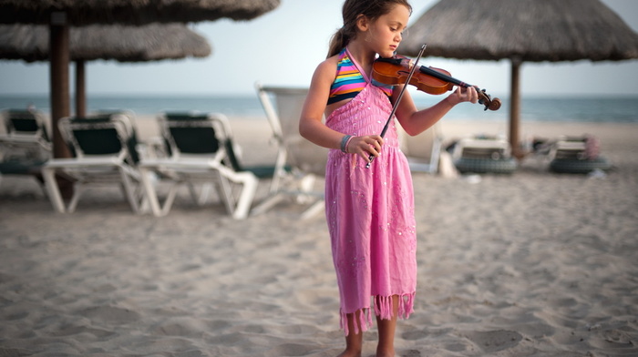 girlie, music, violin