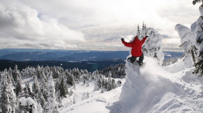 nature, winter, sports