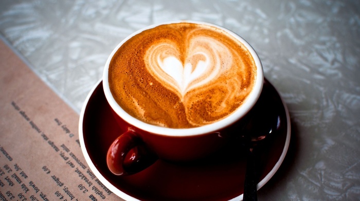 coffee, love, heart