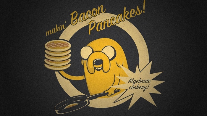 Bacon Pancakes, Adventure Time, Jake the Dog