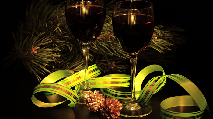 wine, creative, fir-tree