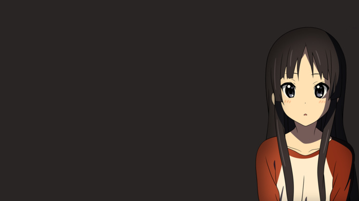 K, on, simple background, Akiyama Mio