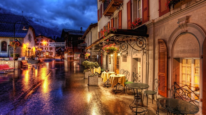 street, cities, Switzerland