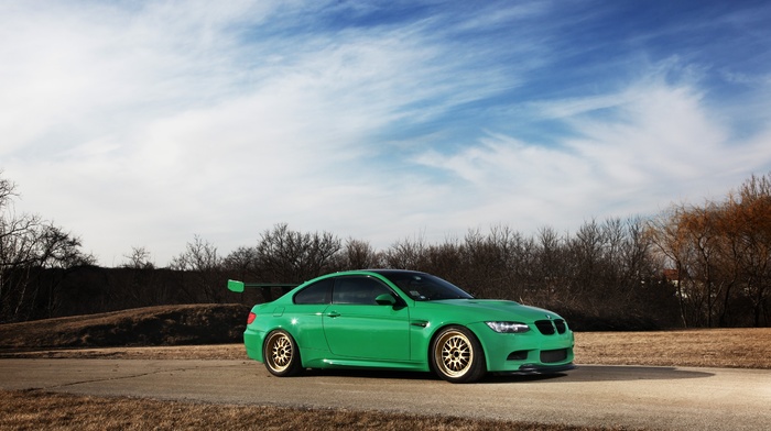 coupe, cars, road, green, BMW, bmw, m3