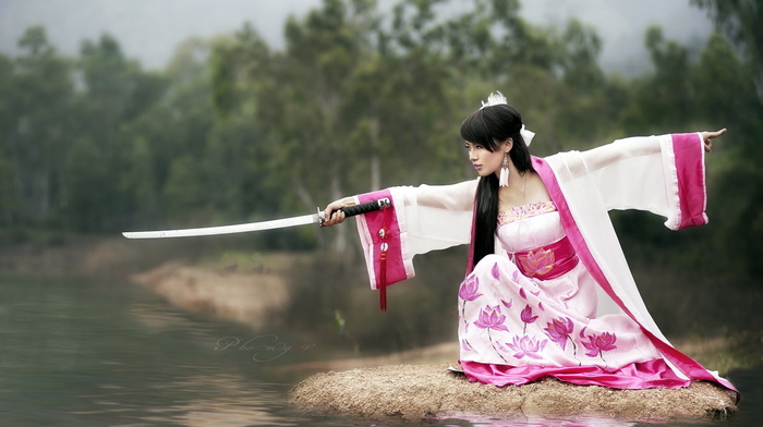 girl, gun