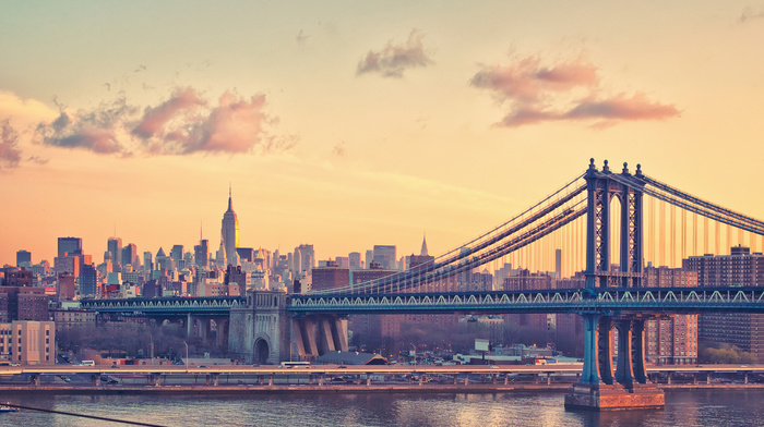 bridge, New York City, cities