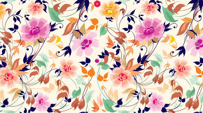 art, flowers