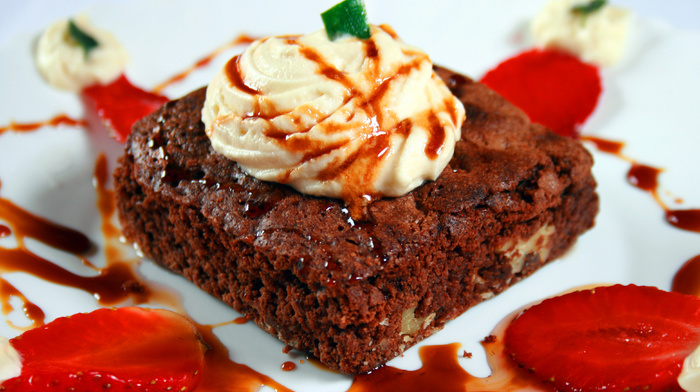 chocolate, delicious, food, strawberry