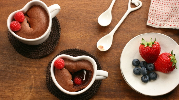 chocolate, delicious, berries, drink, strawberry, food, coffee