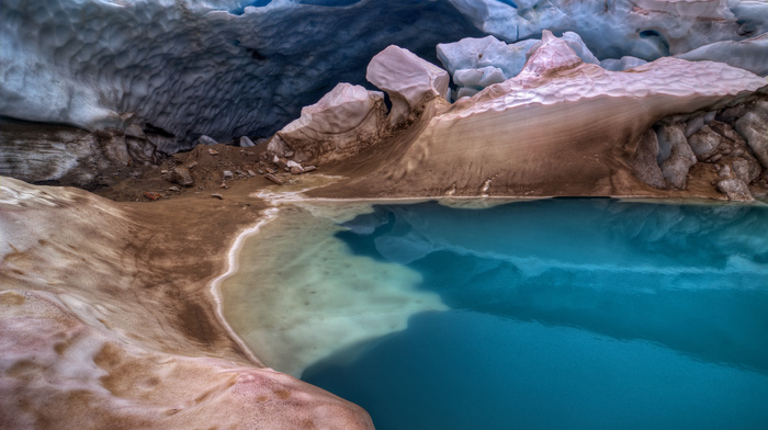 water, lake, nature