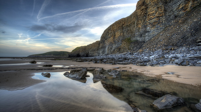 coast, nature, sea, landscape, rocks