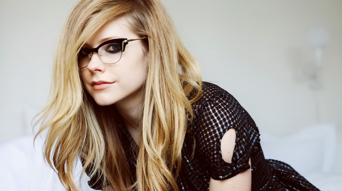 glasses, music, girl