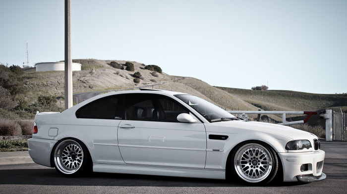 bmw, cars, BMW, m3, hills, white