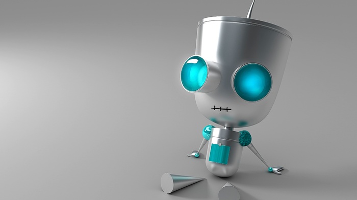 3D, robot